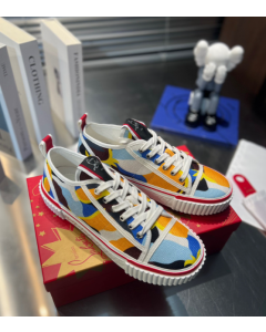 Christian Louboutin Pedro Junior Sneakers Multicolor Fabric