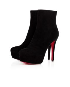 Christian Louboutin Platforms Bianca 120 mm Black Suede