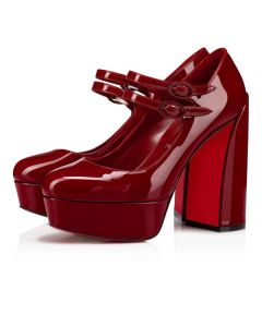 Christian Louboutin Platforms Movida Jane 130 mm Porpora/lin Porpora  Patent