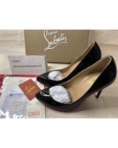 Christian Louboutin Pumps Corneille 100 mm Black Patent Leather