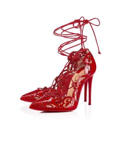 Christian Louboutin Pumps Impera 100 mm Loubi/transp Patent Leather