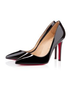 Christian Louboutin Pumps Pigalle 100 mm Black Patent Leather