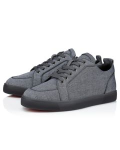 Christian Louboutin Rantulow Sneakers Country Linen Smoky