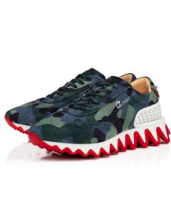 Christian Louboutin Runner Loubishark Multi Veau Velours Sneaker