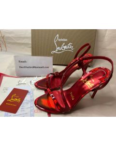 Christian Louboutin Sandal Rosalie 100 mm Loubi/lin Psy Loubi Patent Calf