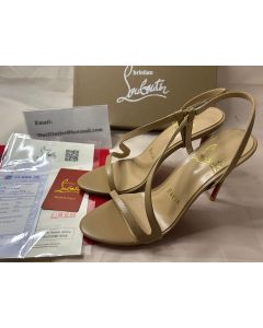 Christian Louboutin Sandal Rosalie 100 mm Nude Leather