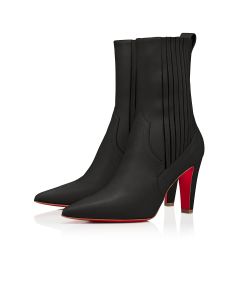 Christian Louboutin Santigag Ankle Boot 85 mm Calfskin Black