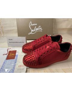 Christian Louboutin Seavaste 2 Sneakers Calf Leather Nylon Loubi