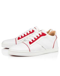 Christian Louboutin Sneaker Elastikid Donna Bianco/loubi Calf