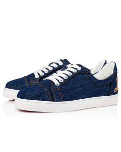 Christian Louboutin Sneaker Elo Loubi Orlato Denim Tissu