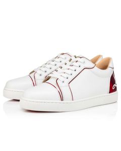 Christian Louboutin Sneaker Fun Vieira Bianco/loubi Calf