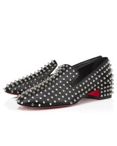 Christian Louboutin Spikeasy 30 mm Women Loafers Nappa Leather Black