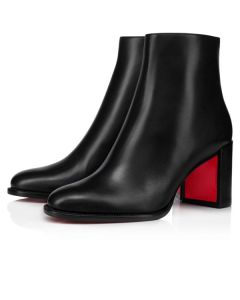 Christian Louboutin Spikita Booty Adoxa 70 mm Black Calf Shoes