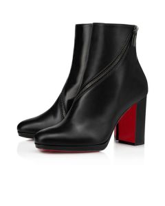 Christian Louboutin Spikita Booty Birgitta 100 mm Black Calf