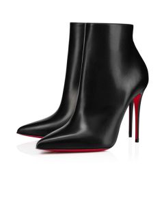 Christian Louboutin Spikita Booty So Kate 100 mm Black Leather