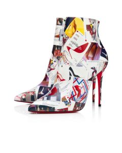 Christian Louboutin Spikita Booty So Kate 100 mm Multi/lin Multi Calf