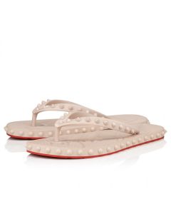 Christian Louboutin Super Loubi Flip Woman Mules Rubber Leche