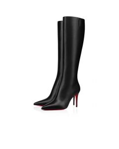 Christian Louboutin Tall Boot Kate Botta 85 mm Black Calf