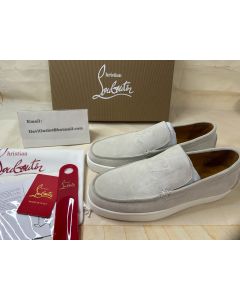 Christian Louboutin Varsiboat Boat Shoes Calf Leather Goose