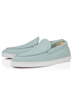 Christian Louboutin Varsiboat Boat Shoes Calf Leather Iceberg