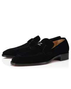 Christian Louboutin Varsimoc Loafers Calf Leather Black