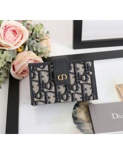 Dior 30 Montaigne Nano Pouch Blue Dior Oblique 10.5CM