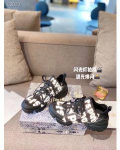 Dior D-connect Black Sneakers Technical Fabric