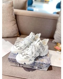 Dior D-connect White Sneakers Technical Fabric 