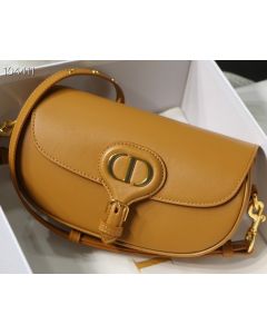 Dior D Bobby East West Underarm Bag Brown