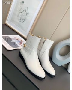 Dior Empreinte Boot White Supple Calfskin