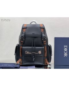 Dior Hit The Road Backpack 1ESBA163 Black