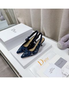 Dior J'Adior Slingback Pump 65mm Blue 