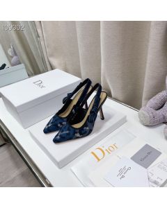 Dior J'Adior Slingback Pump 95mm Blue