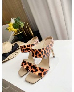 Jimmy Choo 100mm Sandals Leopard