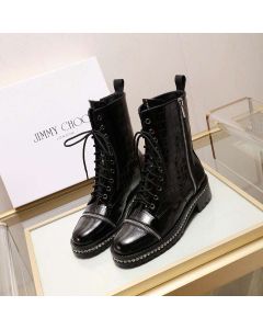 Jimmy Choo Ankle Boot Crystal Detailing Black