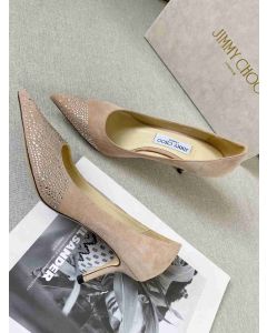 Jimmy Choo Love 65 Pumps Suede Pink