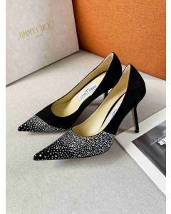 Jimmy Choo Love 85 Pumps Suede Black