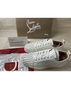 Christian Louboutin Low-top White/white Calf Sneaker