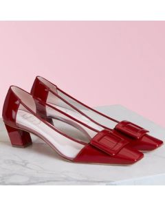 Roger Vivier Belle Vivier Pumps Red Patent PVC