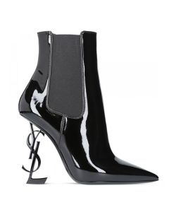 Saint Laurent All Black Opyum 110mm Ankle Boot