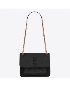 Saint Laurent Baby Niki Bag Black Lambskin