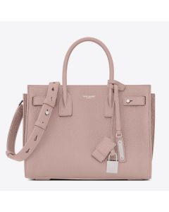 Saint Laurent Baby Sac de Jour Souple Bag Nude Grained Leather