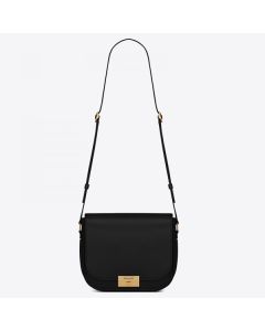 Saint Laurent Betty Satchel Black Smooth Leather