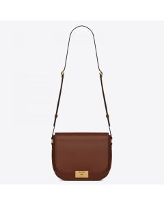 Saint Laurent Betty Satchel Camel Smooth Leather