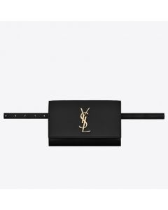 Saint Laurent Black Kate Belt Bag