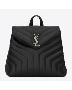 Saint Laurent Black Small LouLou Backpack