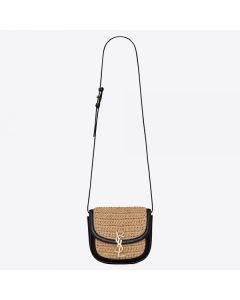 Saint Laurent Kaia Small Bag Raffia Leather