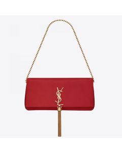 Saint Laurent Kate 99 Shoulder Bag Red Lambskin