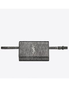 Saint Laurent Kate Belt Bag Lame Leather