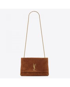 Saint Laurent Kate Medium Reversible Tan Bag